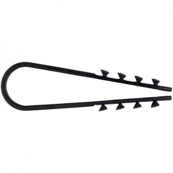 Дюбель-хомут EKF PROXIMA d11-18мм для круглого кабеля черный (уп.50шт)