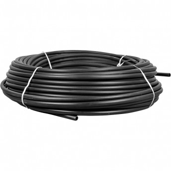 Гладкая труба ПНД EKF-PLAST жесткая d25 мм (100 м) черная