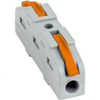 Клемма строительно-монтажная EKF PROXIMA СМК проходная 222-421 1п 0.08-4кв.мм (уп.25шт)