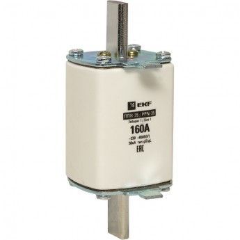Плавкая вставка EKF PROxima ППН-35 250/160А габарит 1
