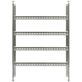 Шасси с дин-рейками EKF на 96 модулей для 80.60.25 "Гранит" PROxima mb66-4r