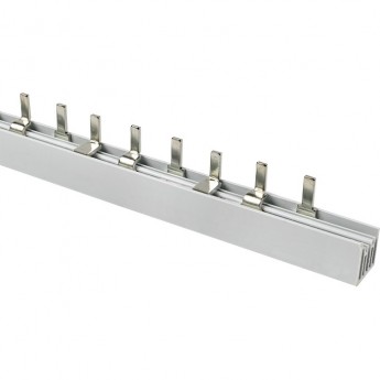 Шина соединительная EKF PROXIMA типа PIN для 3-ф нагр. 100А 54 мод. Шина соединительная EKF PROXIMA типа PIN для 3-ф нагр. 100А 54 мод.